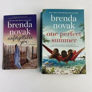 Lot of 2 Brenda Novak Novels Paperback Variety Romance Books Mixed Lot